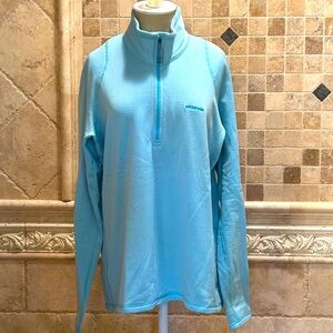 Patagonia Blue Quarter Zip Jacket